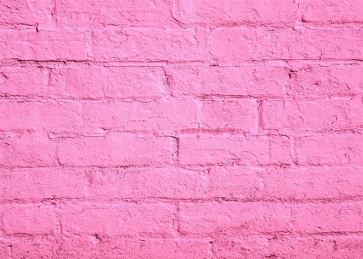 Beautiful Pink Brick Wall Background Party Photography Backdrop