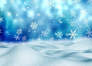 Christmas Party Snowflake Backdrop Stage Decoration Prop Photo Booth Photography Background