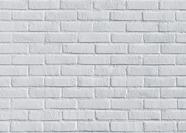 Retro White Brick Wall Backdrop Studio Decoration Prop Video Photography Background