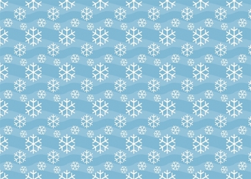 Simple Snowflake Backdrop Christmas Party Decoration Photography Background