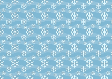 Simple Snowflake Backdrop Christmas Party Decoration Photography Background