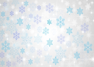 Snowflake Backdrop Christmas Party Decoration Photography Background