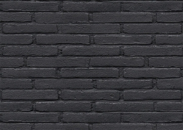 Retro Black Brick Wall Backdrop Studio Photography Background