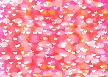 Retro Glitter 90s Heart Backdrop Early 2000s Background