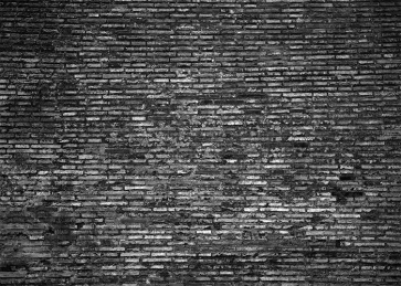 Retro Black Wall Brick Backdrop Studio Photography Background 