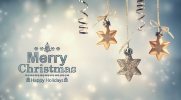 Happy Holidays Merry Christmas Backdrop Photo Booth Photography Background Decoration Prop