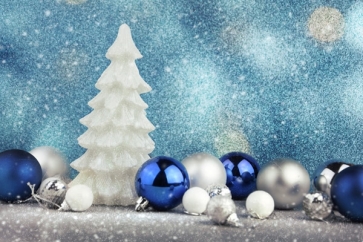 White Snowflake Christmas Tree Backdrop Photo Booth Photography Background Decoration Prop