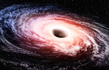 Galaxy Stars Sky Night Colorful Black Hole Backdrops Studio Background