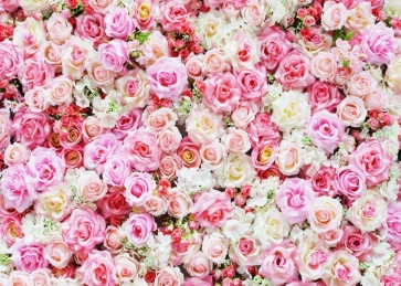 flower shower backdrop bridal background 3d floral decoration prop vinyl