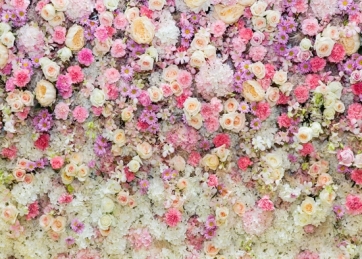 Various Colors Roses DIY Wedding Birthday Party Flower Wall Backdrop