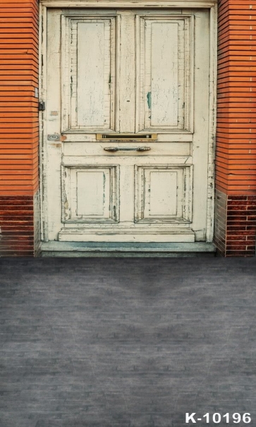 Personalized Vintage Old Wood Doorway Backdrop Studio Photography Background Decoration Prop