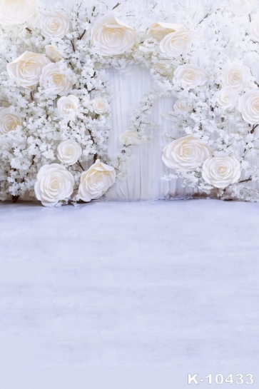 Sweet Large Small White Flowers Wedding Best Photography Backdrops