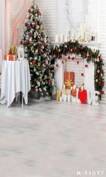 Modern Style Christmas Trees Gifts Backdrops for Photography