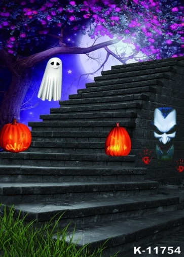 Horrible Terror Ghost Halloween Background Theme Background