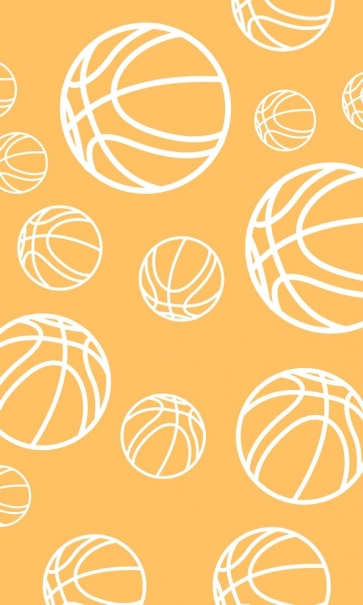 Personalise Basketball Sketch Wallpaper Party Backdrop Studio Photography Background Decoration Prop