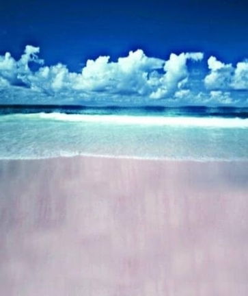 Summer Clouds Seaside Waves Beach Photo Background