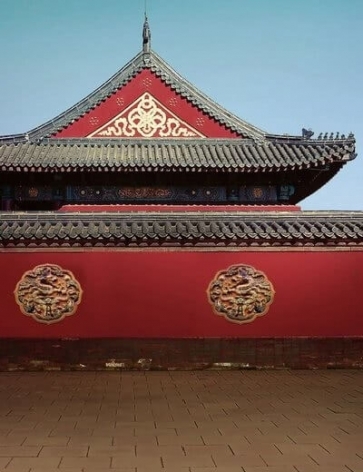 Outside Ancient Chinese Palace Personalized Backdrop Vinyl Photography Backdrops