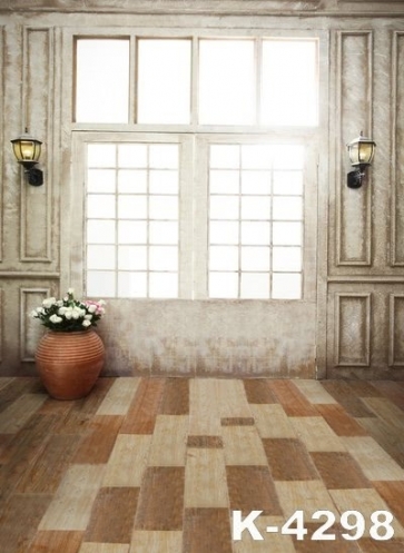 Multicolor Wood Floor Indoor Vinyl Photography Wall Backdrops