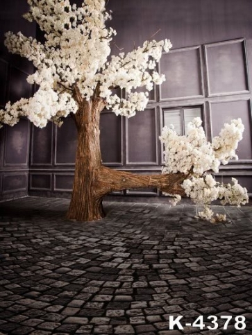 Tree Full of White Flowers Wedding Best Photography Backdrops