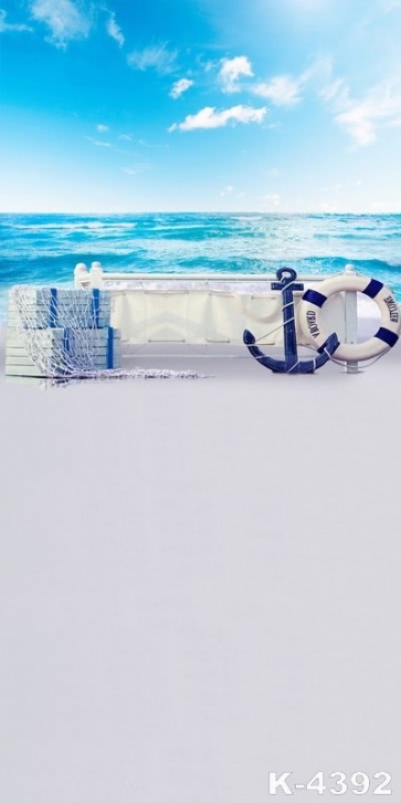  Fashion Personalized Beach Background Stage Backdrop
