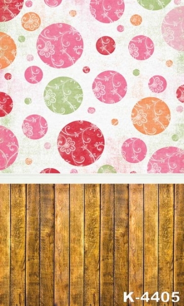  Color Pattern Wallpaper With Wooden Floor Stitching Vinyl Studio Backdrops