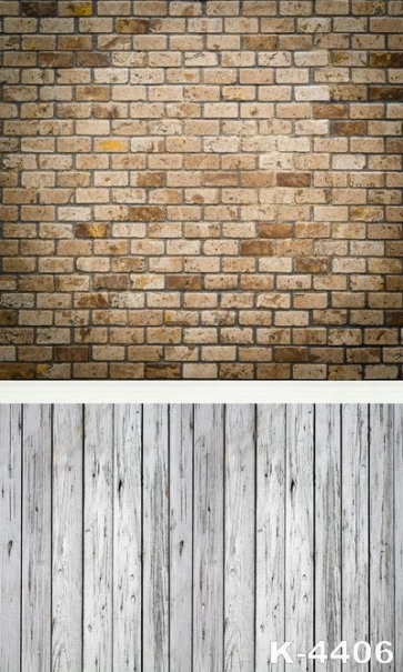 Bricks Splicing Wooden Floor Stitching Vinyl Photography Studio Backdrops