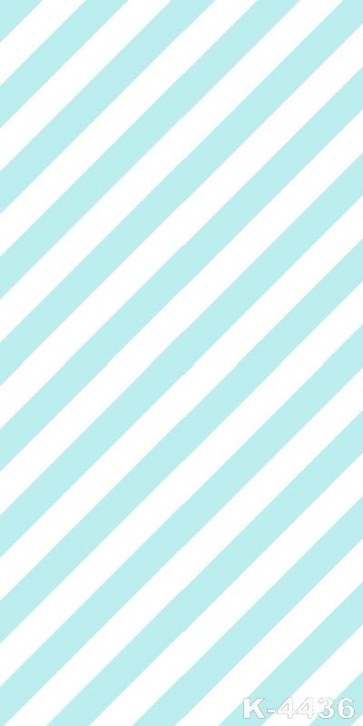 Diagonal Blue White Stripes Vinyl Photography Backdrops Personalized Backdrop