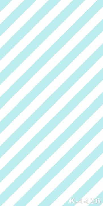 Diagonal Blue White Stripes Vinyl Photography Backdrops Personalized Backdrop