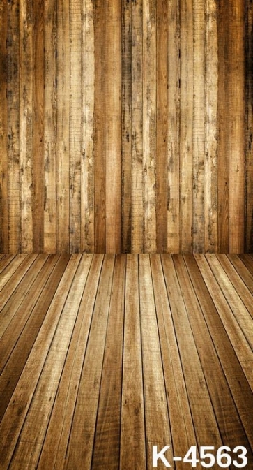 Fashion Durable Wooden Background Vinyl Attractive Backdrop