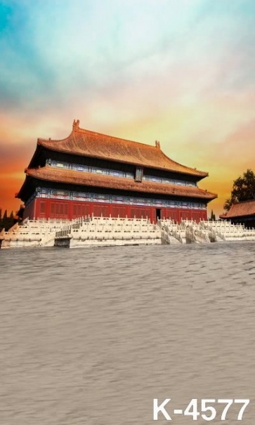 Chinese Ancient Palace The Forbidden City Building Scenic Backdrops Studio Background Vinyl Photography Backdrops