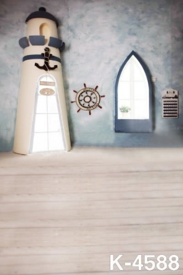 Castle Lighthouse Attractive Fashion Newborn Photography Backdrops 