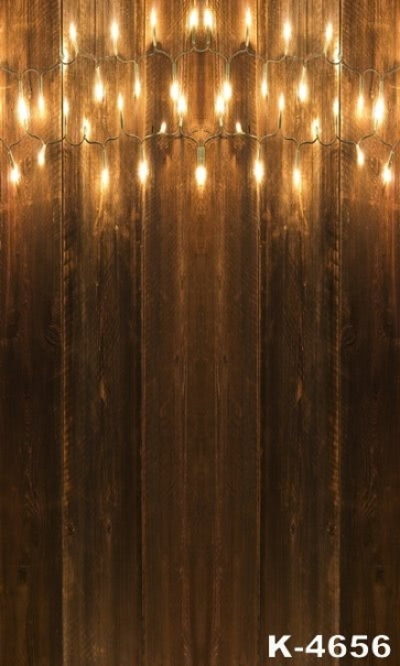Wooden Wall And Light Combined Vinyl Photography Studio Backdrops