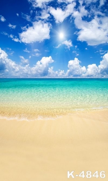 Attractive Fashion Troplcal Beach Backdrop Scenic Photo Background