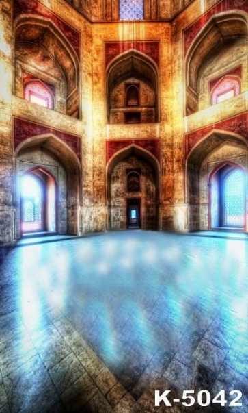 Inside Ancient Palace Building Vinyl Photographic Backdrops