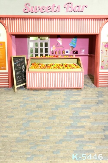 Sweets Bar Fruits Ice Cream Children's Photography Backdrops
