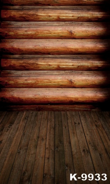 Horizontal Round Wood Wall Vertical Floor Vinyl Wood Studio Backdrop