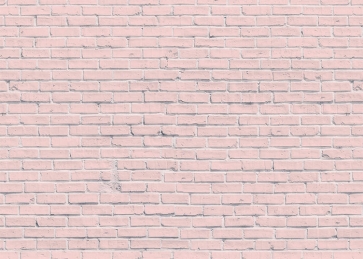 Light Pink Brick Wall Background Party Photography Backdrop