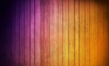 Purple Orange Gradient Vinyl Wood Backdrops Wedding Wooden Background