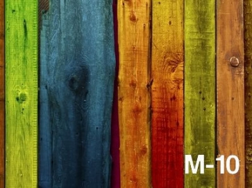 Attractive Multicolored Vintage Wood Vinyl Photography Backdrops