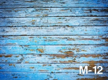 Blue Rustic Wooden Background Vintage Vinyl Wooden Floor Backdrops