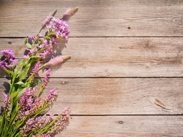 Wood Plank Backdrop With Flowers Rustic Wood Photography Background