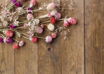 Vertical Texture Wood Flowers Background Drops for Photography