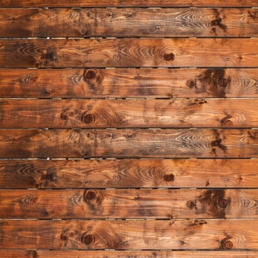 Reddish Brown Horizontal Wood Floor Vinyl Photography Backdrops