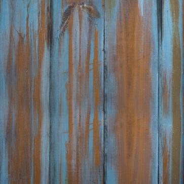Blue Stained Vertical Wood Floor Unique Photography Backdrops