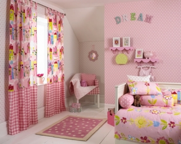 Pink Dream Child Girl Bedroom Backdrop Video Photography Background Decoration Prop