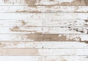 Retro Shabby Horizontal Narrow Wood Floor Wall Background Backdrop
