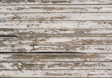 Vintage Shabby Horizontal Wood Floor in Old Days Vinyl Wood Backdrop