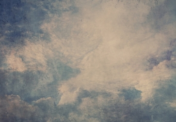 Blue Sky White Clouds Painted Drop Studios Textured Backdrops