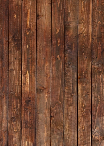 Vinyl Brown Wood Wall Backdrop Studio Party Photography Background