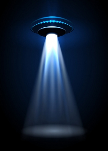 UFO Science Fiction Background Studio Photography Backdrop